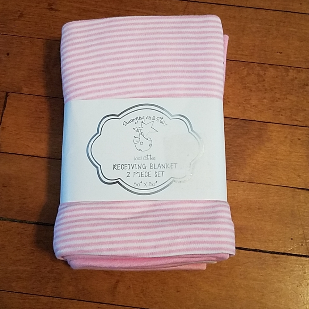 Swinging on a star,Receiving blanket 2 piece gift